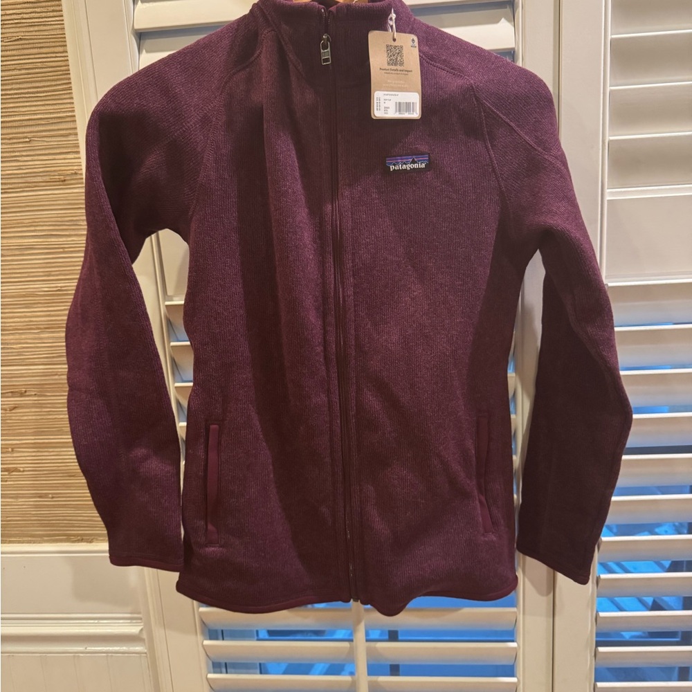 Patagonia Kids' Purple Fleece Jacket